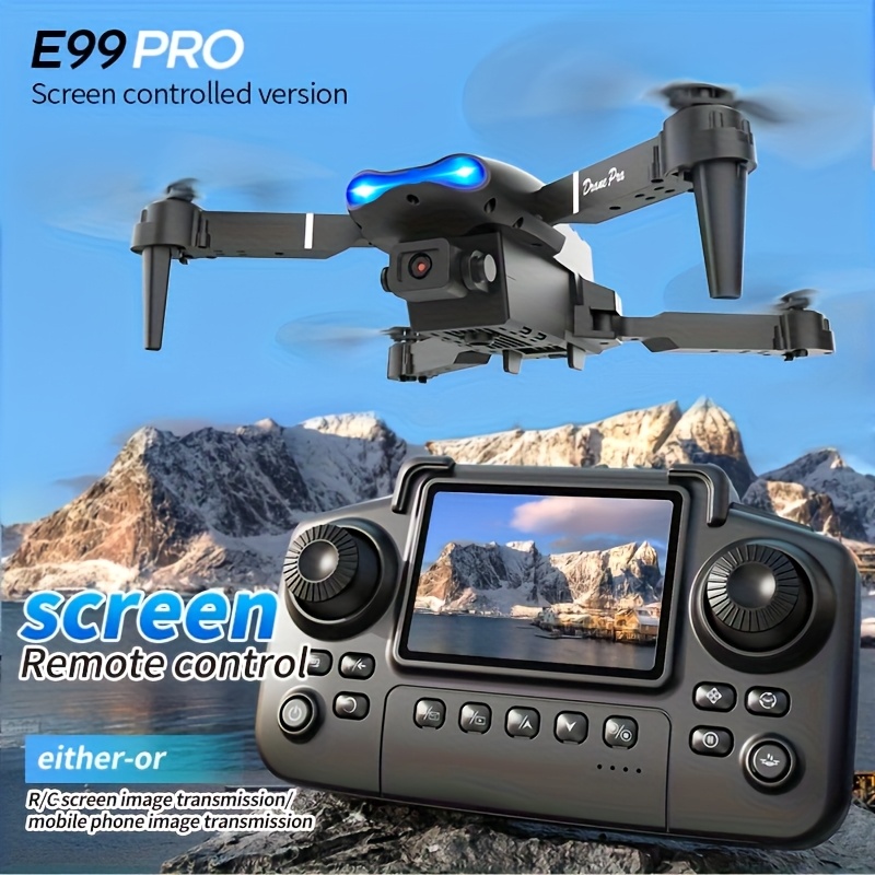 Drone Gimbal Brushless - Geliştirilmiş 2026 E99PRO MAX Drone, Çift