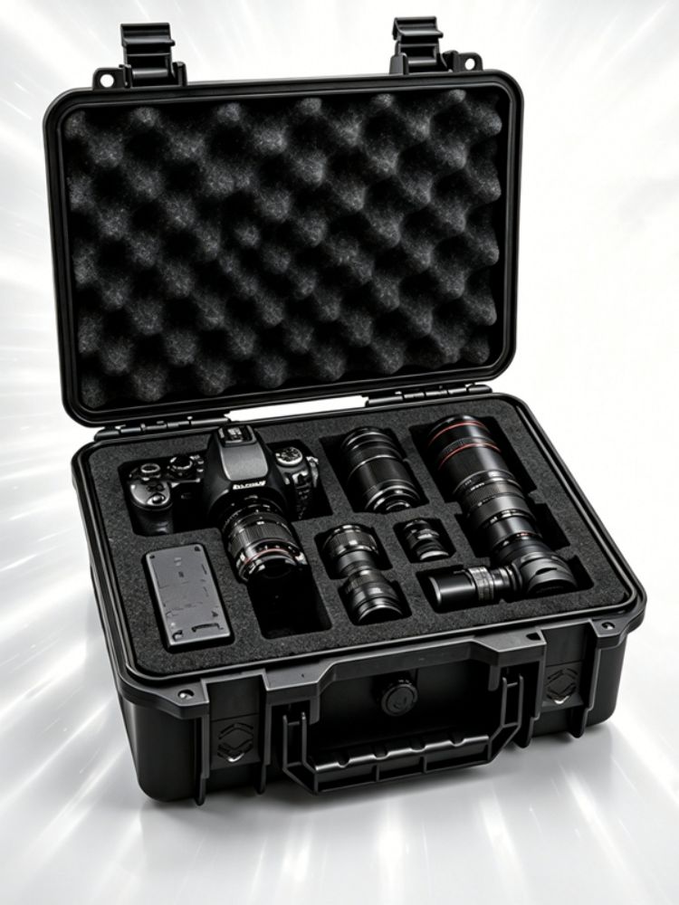 Dji Drone Mini 4 Pro - Önceden Kesilmiş Süngerli Fotoğraf Ekipmanları Saklama