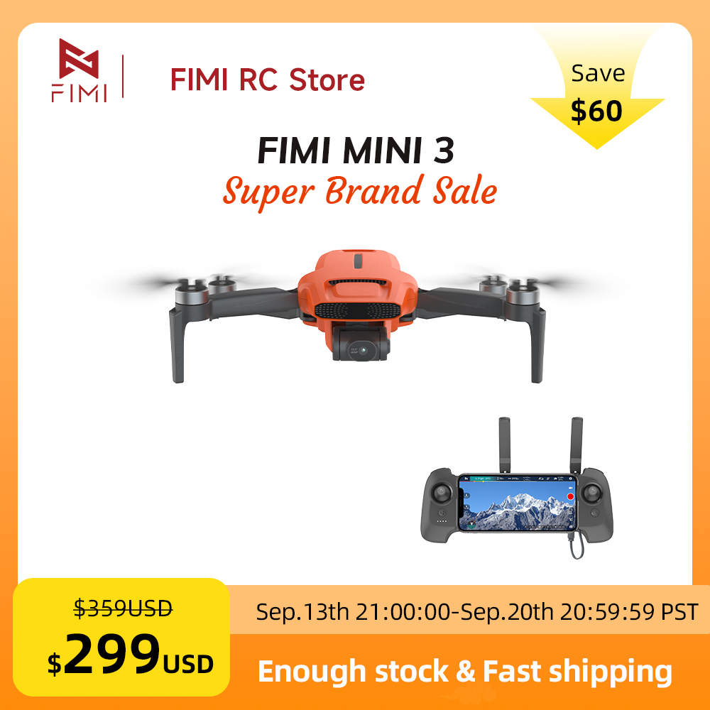 FIMI MINI 3 Kamera Drone 4K 60 - Drone Gimbal 3 Axis incelemesi ve fiyatı