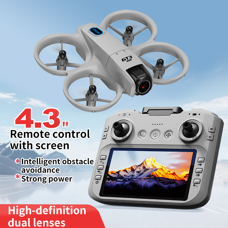 Yeni GT3 Ekranlı Mini Drone 8K - Drone Gimbal Controller incelemesi ve fiyatı